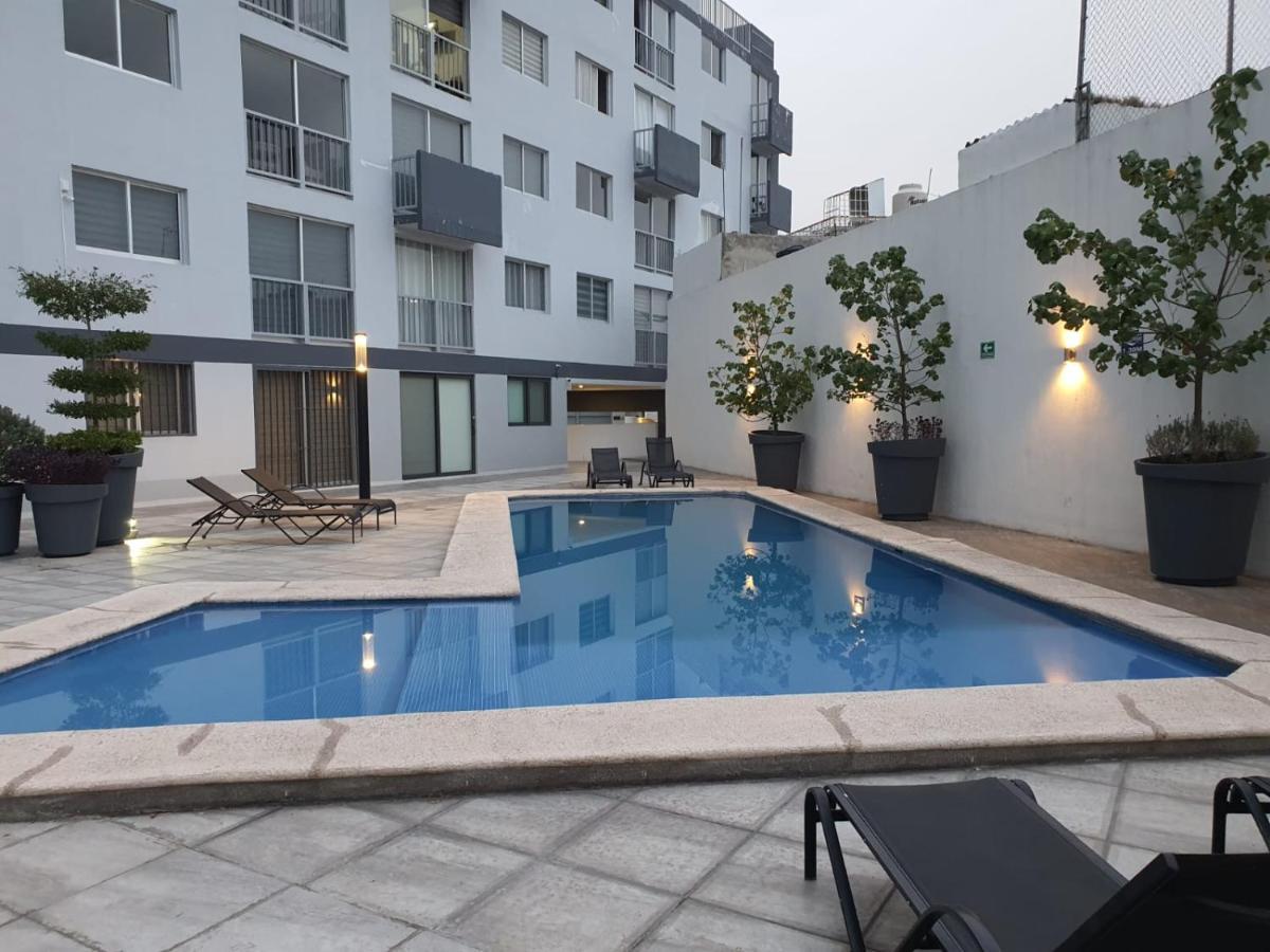 Departamento Nuevo Y Centrico Con Ambiente Familiar En Guadalajara Apartment Exterior photo